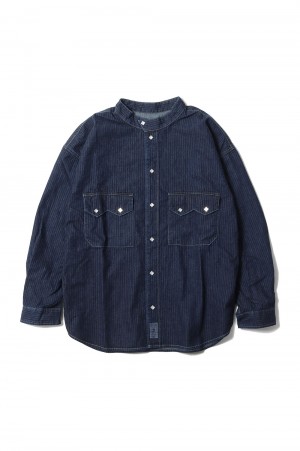 DENIM HB SHT SNAP BUTTON / INDIGO | セレクトショップ