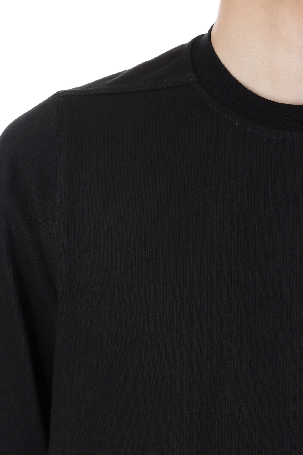 SHORT CREWNECK LS T(BA)/BLACK(RU02C7277) | セレクトショップ