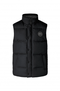 Garson Vest Wool -CARBON MELANGE (4151M1)