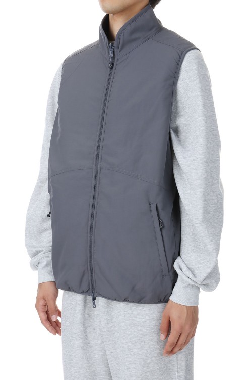 SUPPLEX REVERSIBLE VEST - GREY (WT23131AD) | セレクトショップ