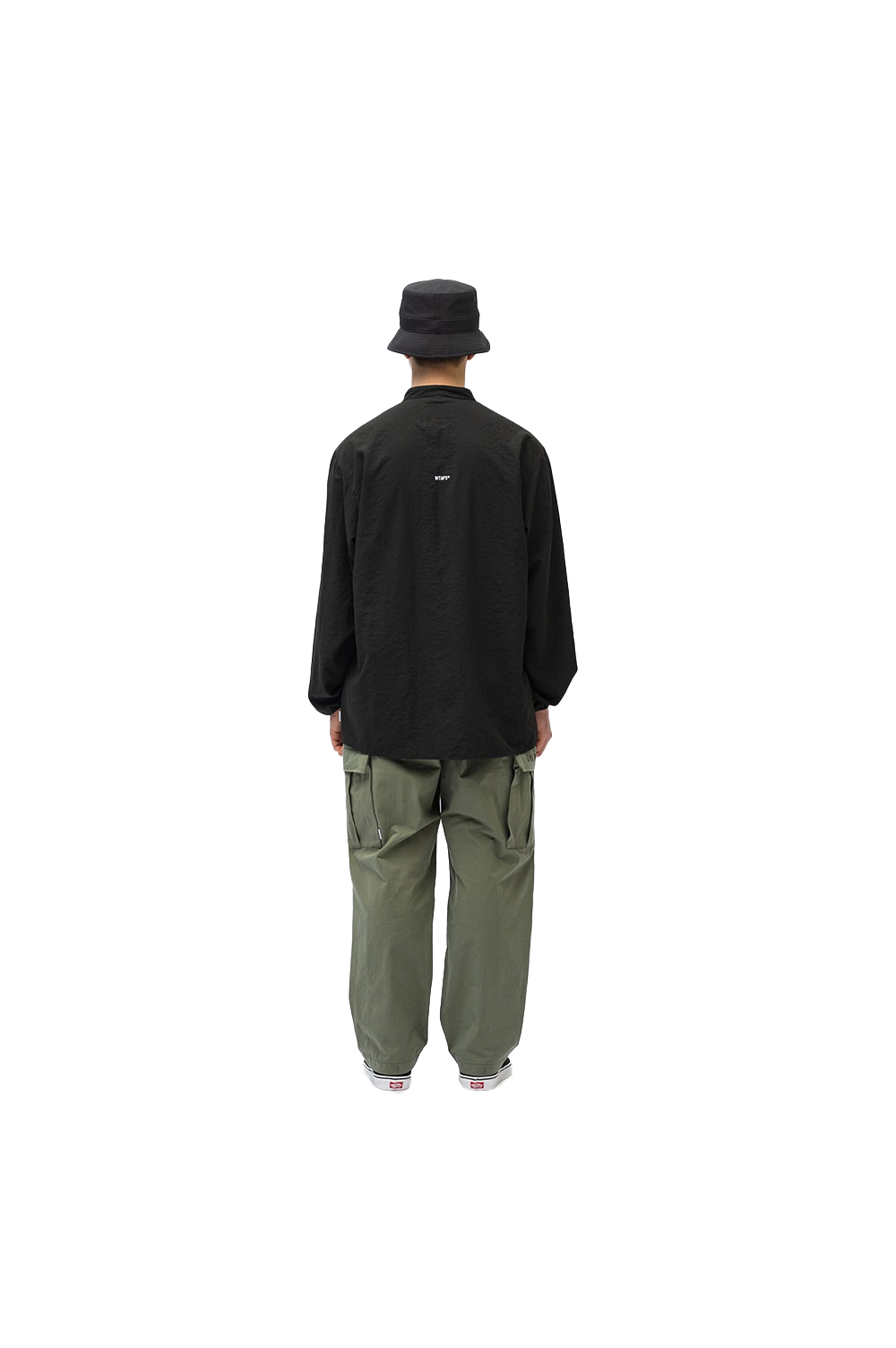 宅配 wtaps wtaps 23SS ARRESTOR / LS / / POLY XL COTTON. black