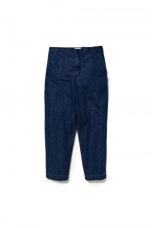 WRKT2002 / TROUSERS / COTTON. DENIM / INDIGO (231BRDT-PTM11