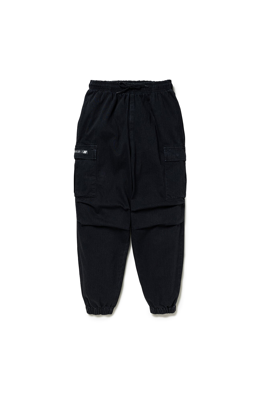 MILT2001 / TROUSERS / COTTON. DENIM / BLACK (231WVDT-PTM02