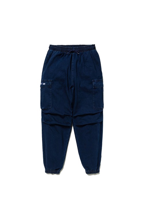 MILT2001 / TROUSERS / COTTON. DENIM / INDIGO (231WVDT-PTM02