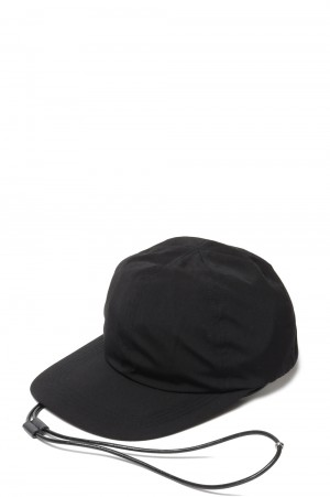 Leather Cord Cap -BLACK (12311014) | セレクトショップ