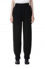 Easy Rib Knit Pants -BLACK (12320708)
