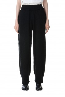 Easy Rib Knit Pants -BLACK (12320708)