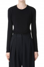 Back Open Bodysuit -BLACK (12320604)