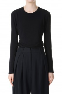 Back Open Bodysuit -BLACK (12320604)