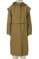 Nylon Hoodie Coat -CAMEL (12320003)