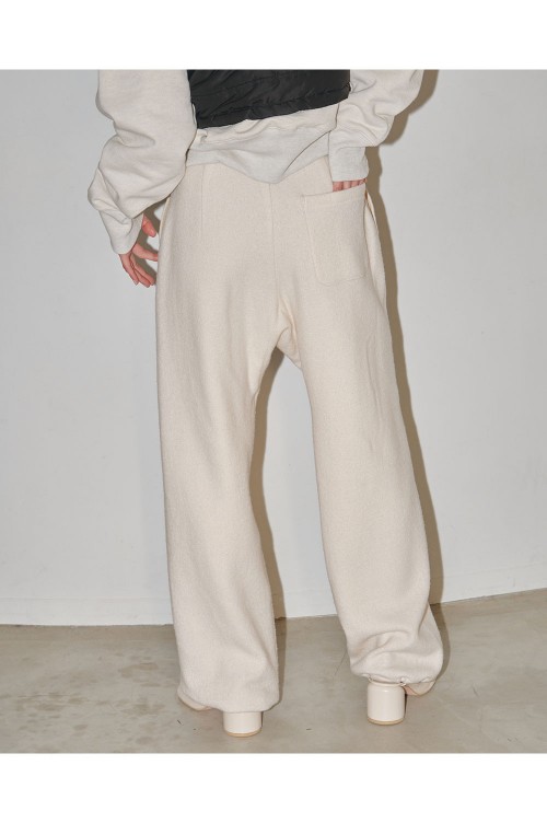 Drawstring Wool Pants -ECRU (12310703) | セレクトショップ