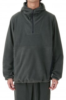 BALACKLAVA ANORAK HOODIE - SLATE BLUE (YU41209)