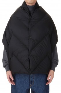 LIGHT DOWN HALF BLANKET - BLACK (YU01202 )