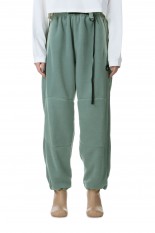 ADJUST BELT FLEECE PANTS -PISTATIO (YU61201)