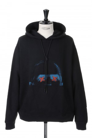MACHINE HOODY(LVDYS-108)-BLACK-