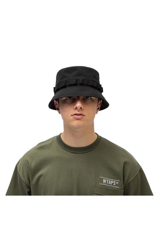 JUNGLE 02 / HAT / NYCO. RIPSTOP. DOT SIGHT / BLACK (231HCDT-HT19