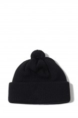 WOOL STANDARD KNIT / WITH BRAHMA - BLACK (NO.23922)