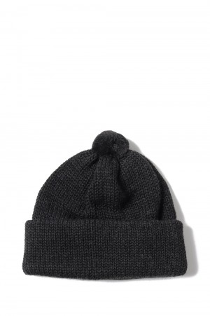 WOOL STANDARD KNIT / WITH BRAHMA - CHARCOAL (NO.23922)