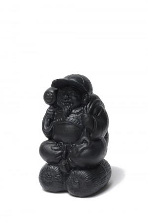 DAIKOKU FLOWER VASE - BLACK (NO.24013)