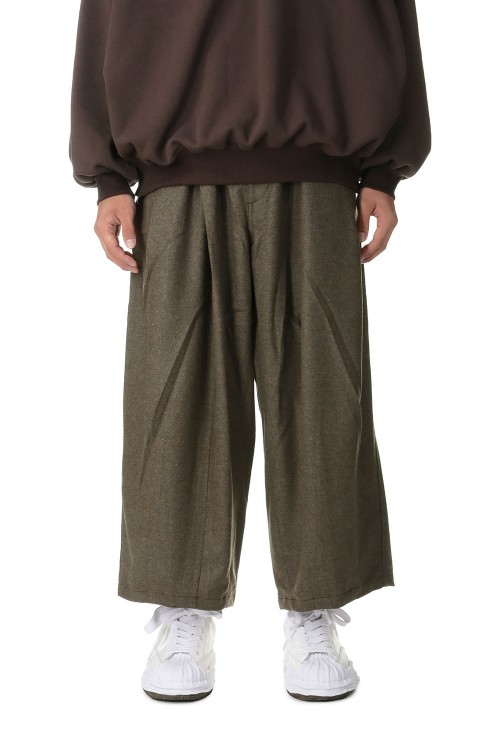 WOOL BALLOON EZ PANTS(23AW_18_28PT01T01-4)-GREIGE- | セレクト