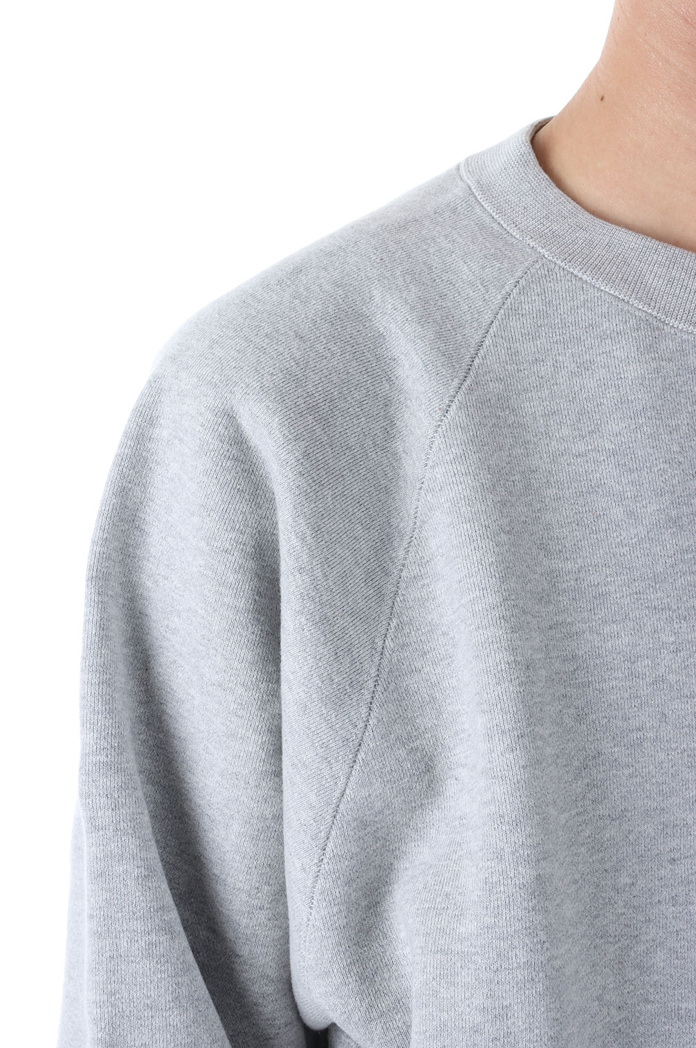 NEVVER GR7 CREWNECK SWEATSHIRT GRAY - スウェット