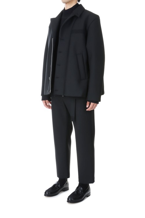 Suiting Bonding Blouson(23-03118M)-BLACK001- | セレクトショップ ...