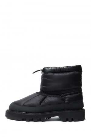 Padded Boots(23-03230M)-BLACK001-
