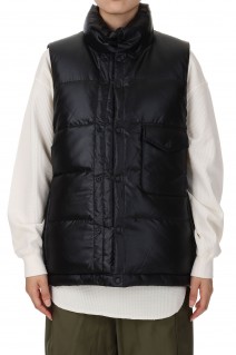 W's TECH CLIMBERS DOWN VEST -BLACK (BW-23023WL)