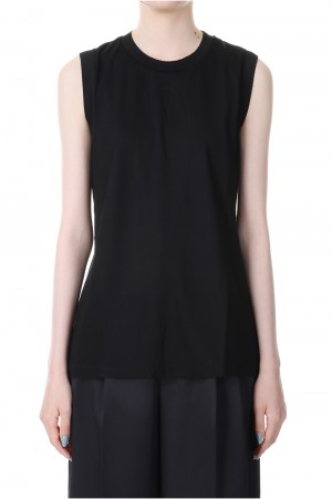 Back Tie Tanktop -BLACK (12310616)