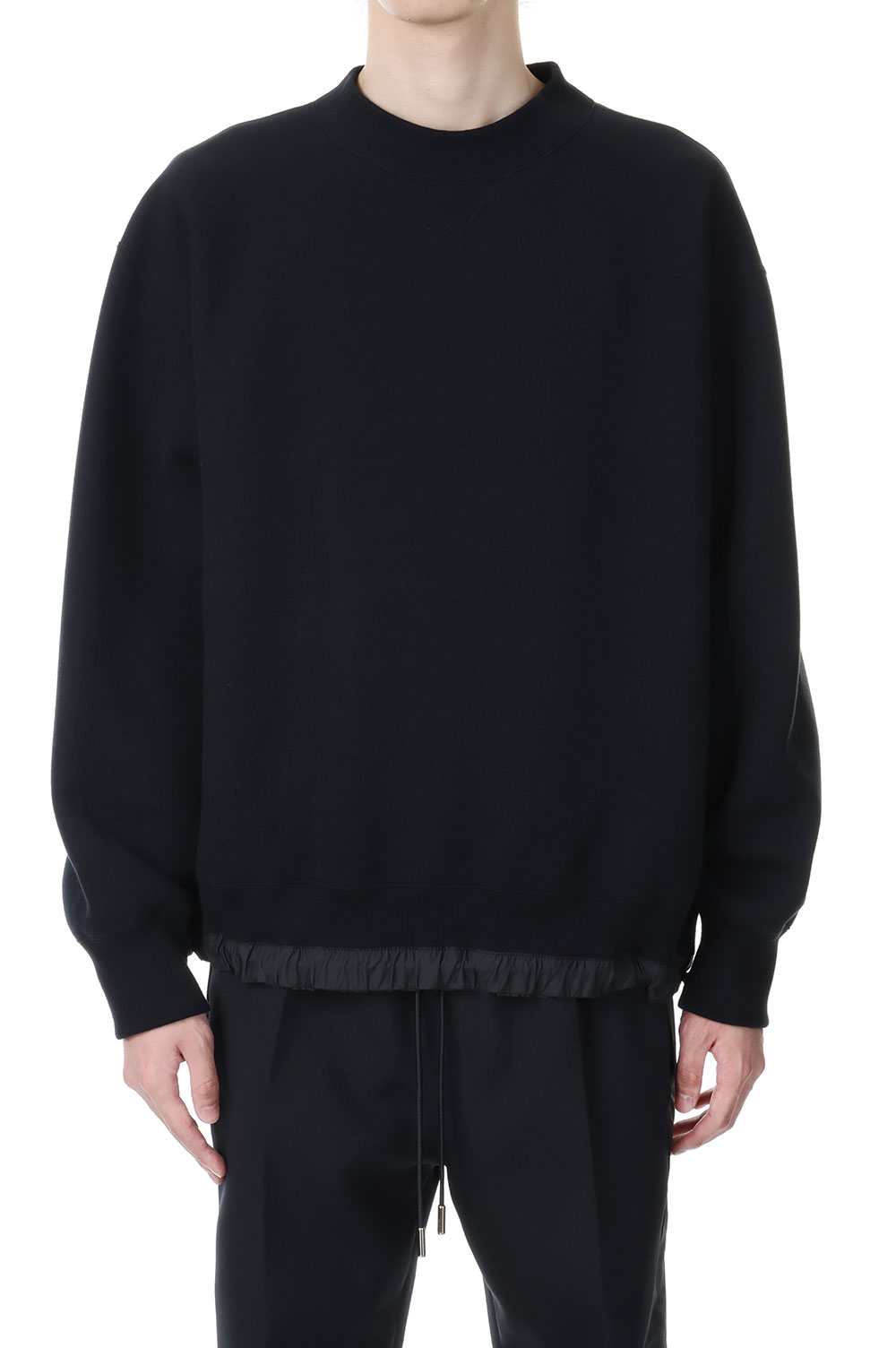 s Sponge Sweat Pullover(SCM-068 )-BLACK001-* | セレクトショップ