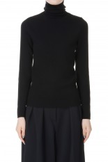 14G merino wool rib turtleneck-NAVY(SL2W-009) | セレクトショップ