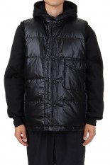 TECH CLIMBERS DOWN VEST - BLACK (BW-23023W)
