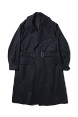 Wool Mohair Motorcycle Coat( #BHS23F011Mo)-#02DarkNavy-