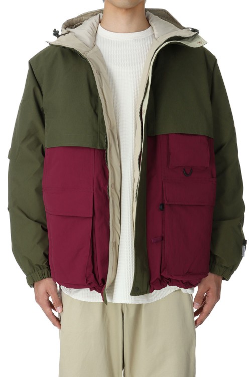 TECH LOGGER MOUNTAIN DOWN PARKA - MILITARY OLIVE (BW-11023W