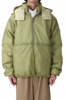 TECH REVERSIBLE PULLOVER PUFF JACKET - BEIGE  (BJ-22023W)