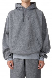 TECH SWEAT HOODIE - SALT&PEPPER (BE-51023W)