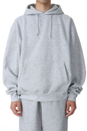 TECH SWEAT HOODIE - HEATHER GRAY (BE-51023W)