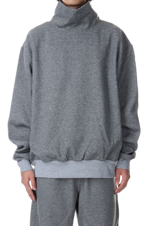 TECH SWEAT OFF TURTLE - SALT&PEPPER (BE-52023W) | セレクトショップ