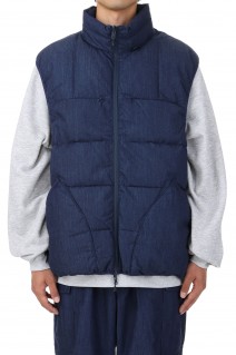 TECH YOSEMITE DOWN VEST DENIM - INDIGO (BW-16023W)