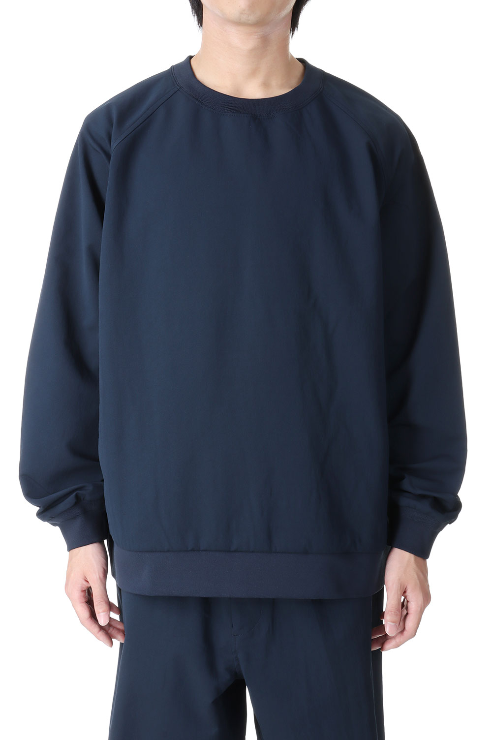 ALPHADRY Crew Neck Sweat - NAVY (SUHF360) | セレクト