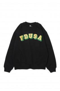 #1 CREW SWEAT -BLACK(F572042)