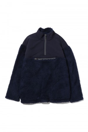 BOA FLEECE ANORAK JKT -NAVY(F542016)