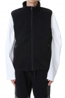 MICRO FLEECE VEST -BLACK(F542017)