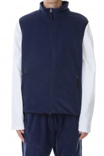 MICRO FLEECE VEST -NAVY(F542017)