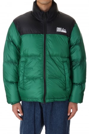 LIGHT BUBBLE DOWN JKT 10D NYLON TAFFETA -GREEN(F542014)