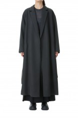 SUPER 160S DOUBLE SAXONY CHESTER FIELD C / CHARCOAL GRAY (SCAGSW0902)