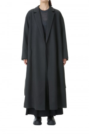 SUPER 160S DOUBLE SAXONY CHESTER FIELD C / CHARCOAL GRAY (SCAGSW0902)