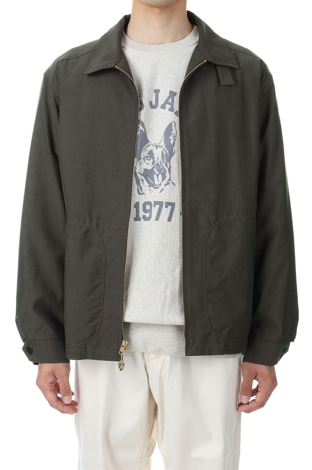 CIOTA × McGREGOR Drizzler Jacket - BROWN (BZLM-111