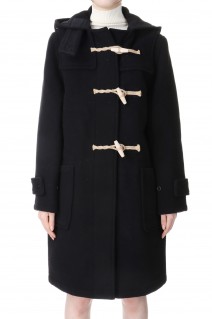 DUFFLE COAT -BLACK(LS 4384/52)