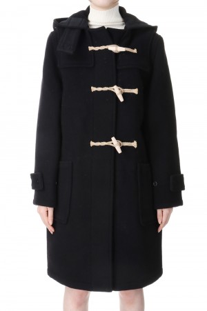 DUFFLE COAT - BLACK (LS 4384/52)